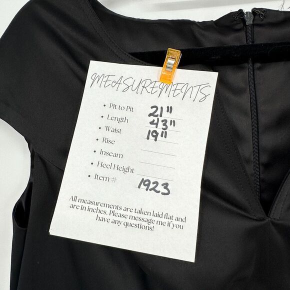 Bencivenga Couture Womens Vintage Cocktail Dress Size 52 US 16 Italian Designer - Picture 3 of 12